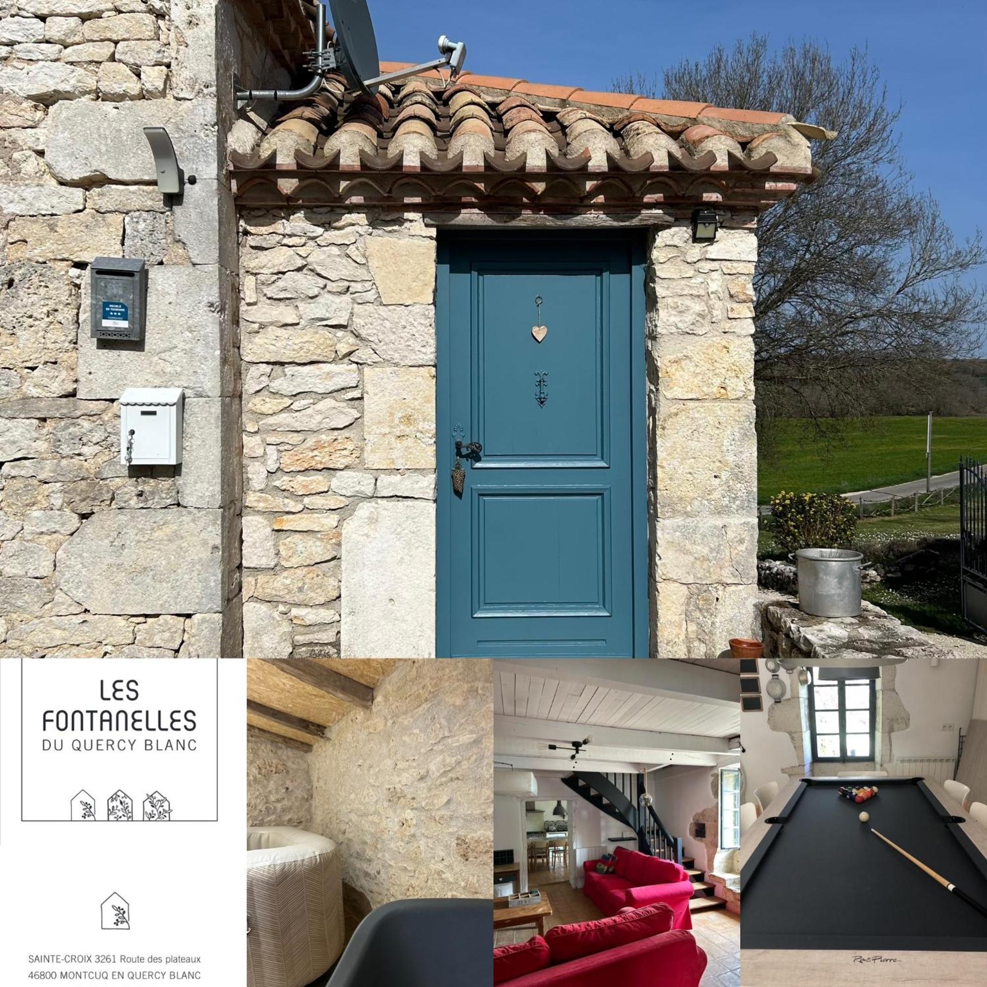 Les Fontanelles Du Quercy Blanc Villa Montcuq Buitenkant foto