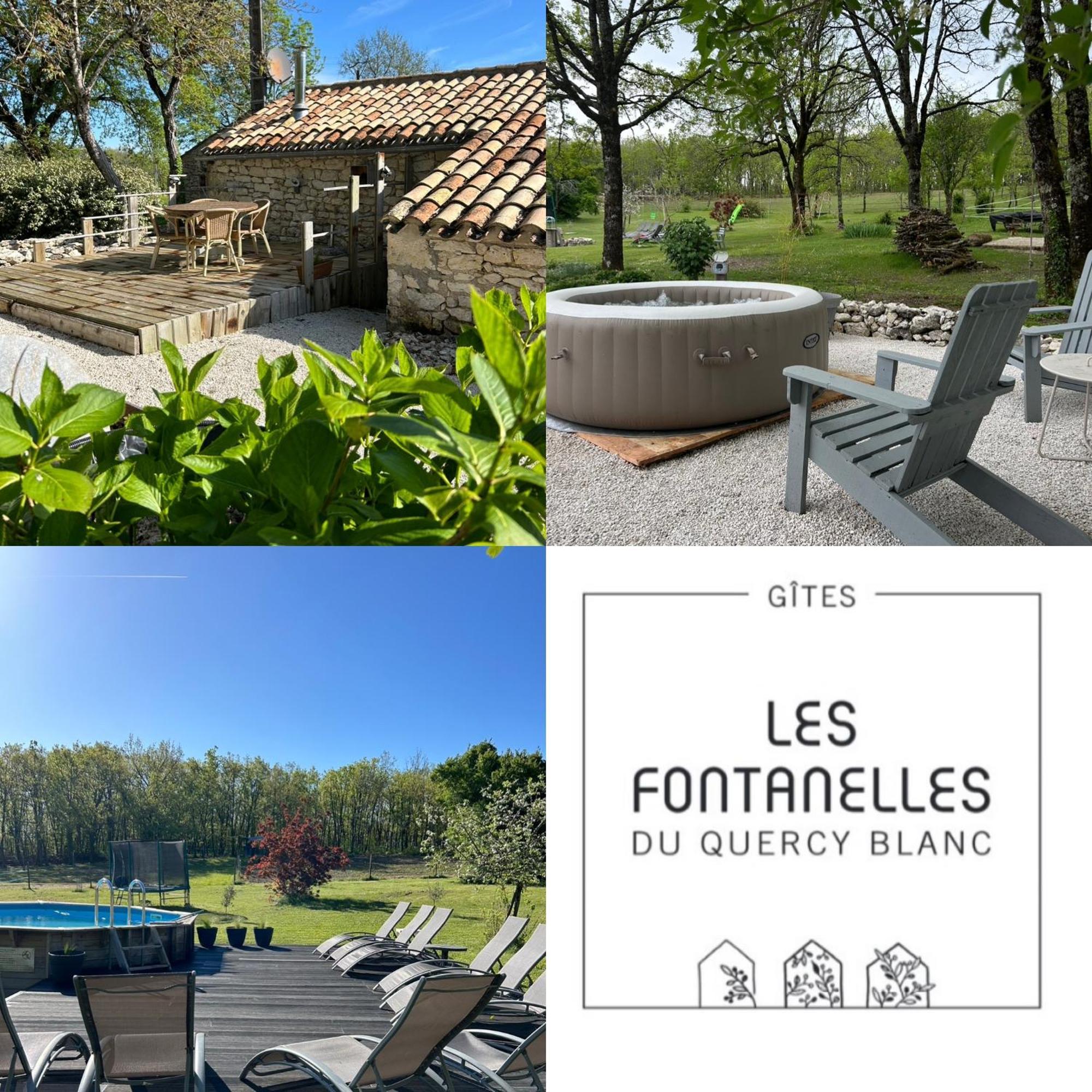 Les Fontanelles Du Quercy Blanc Villa Montcuq Buitenkant foto